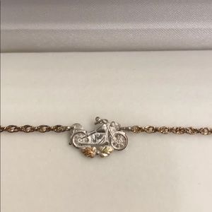 Black hills gold motorcycle anklet